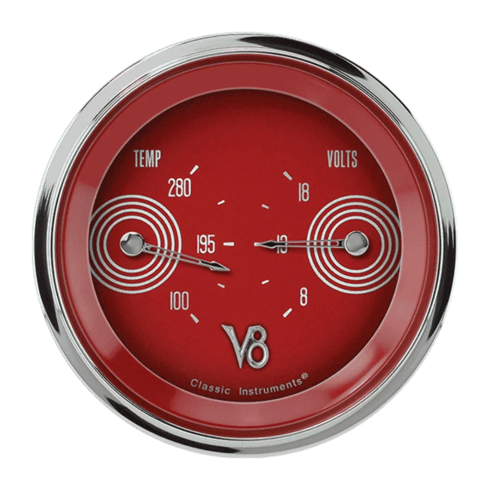 V8 Red Steelie 3 3_8_ Dual V8RS74SHC